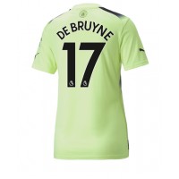 Dres Manchester City Kevin De Bruyne #17 Rezervni za Žensko 2022-23 Kratak Rukav